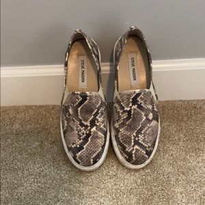 Steve Madden Snake Skin Shoes